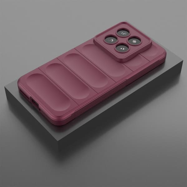Blødt grebsformet Xiaomi 14 Pro cover - Rød Red