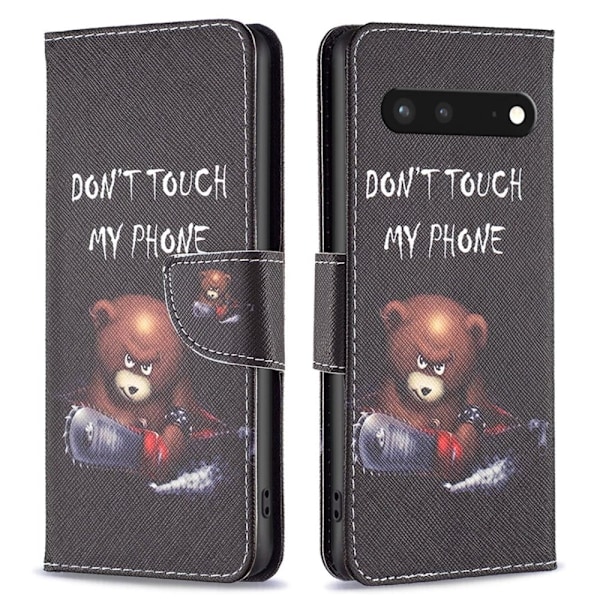 Wonderland Google Pixel 7 flip kuoret - Karhu Black