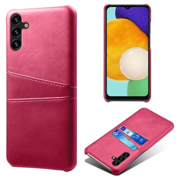 Dual Card Fodral Samsung Galaxy A54 - Rose Rosa