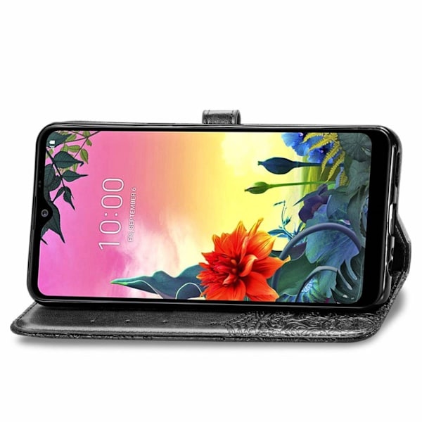 Mandala LG K50S etui - Sort Black
