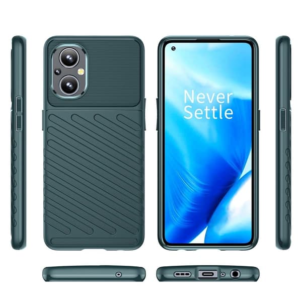 Thunder OnePlus Nord N20 5G Suojakotelo - Vihreä Green