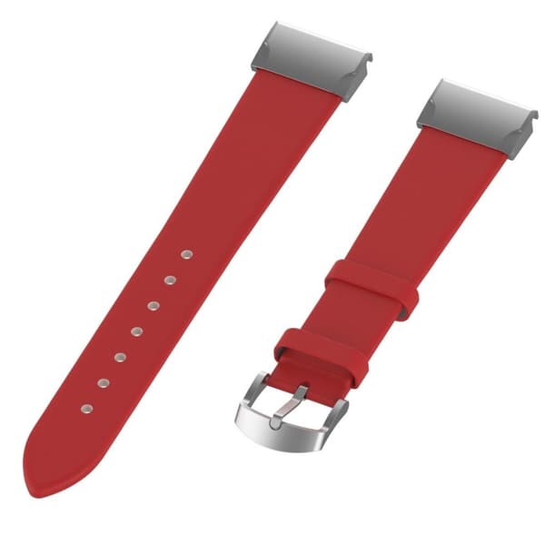 Garmin Fenix 5X leather watch band - Red Red