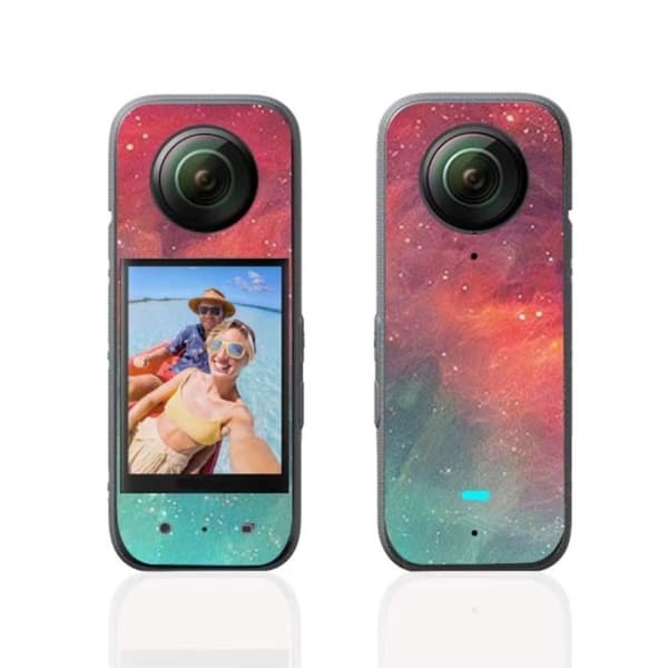 SUMMER BEE Insta360 X3 tarra - Vihreä / Punainen Red