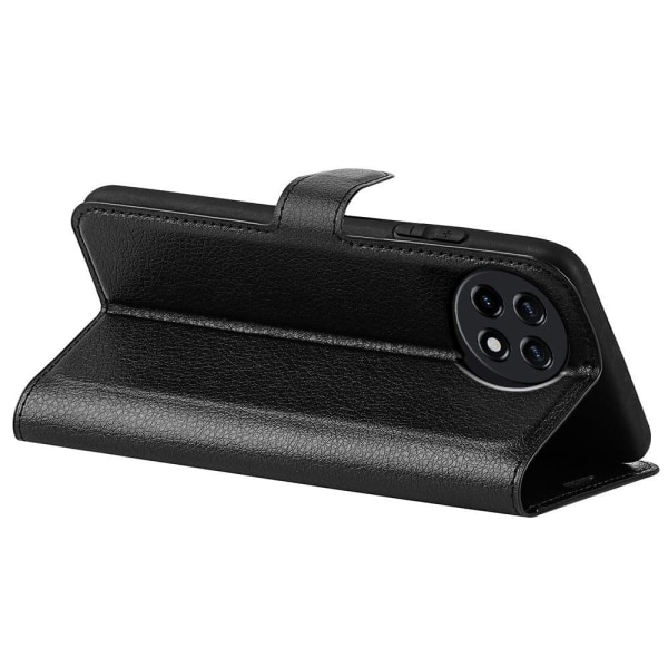 Klassisk OnePlus 11R / Ace 2 Flip Etui - Sort Black