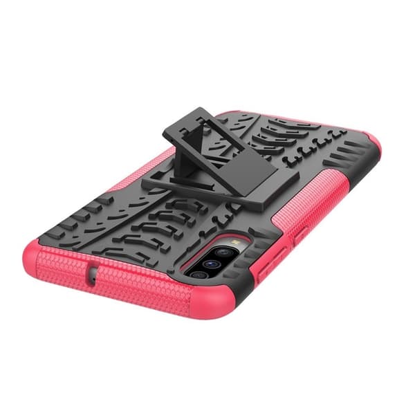 Samsung Galaxy A70 dekk hybrid deksel  - Rose Pink