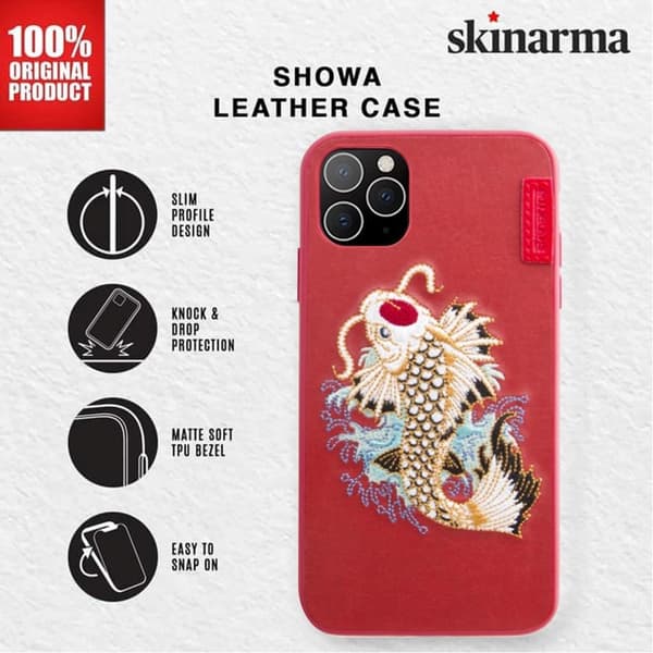 SKINARMA Showa - iPhone 11 Pro - Röd Röd