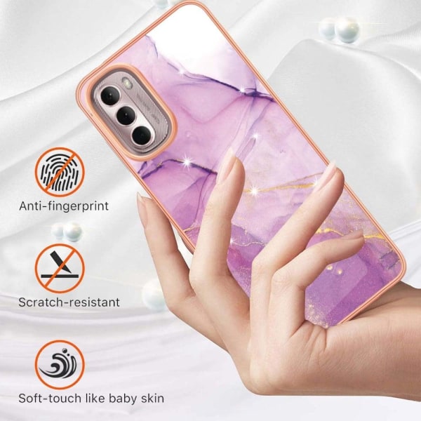 Marmormotiv Motorola Moto G Stylus (2022) skal - Rosa Marmor Dis Rosa