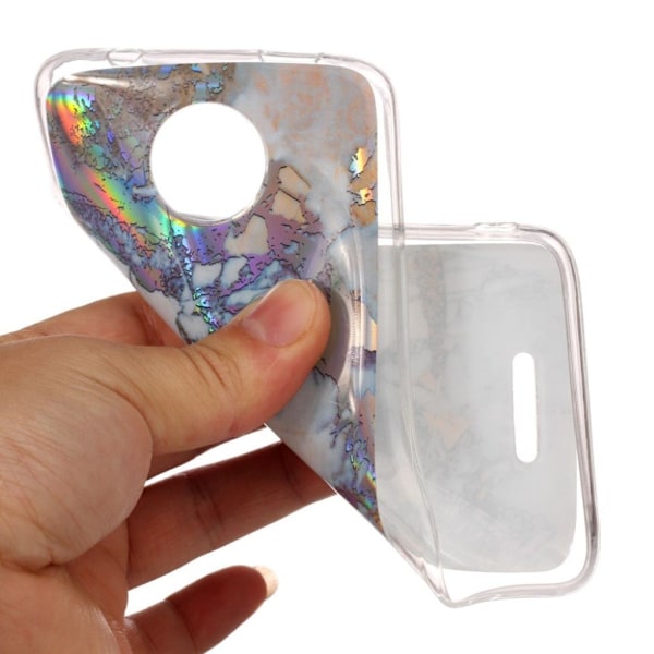 Motorola Moto C design suojakuori - Värikäs Multicolor