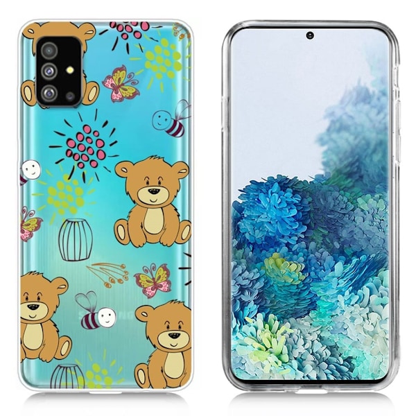 Deco Samsung Galaxy S20 Plus deksel - Bear Brown