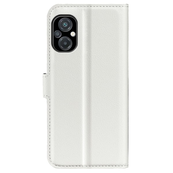 Klassisk Xiaomi Poco M5 Flip Etui - Hvid White