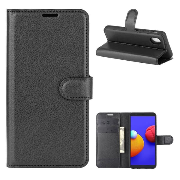 Classic Samsung Galaxy M01 Core fodral - Svart Svart