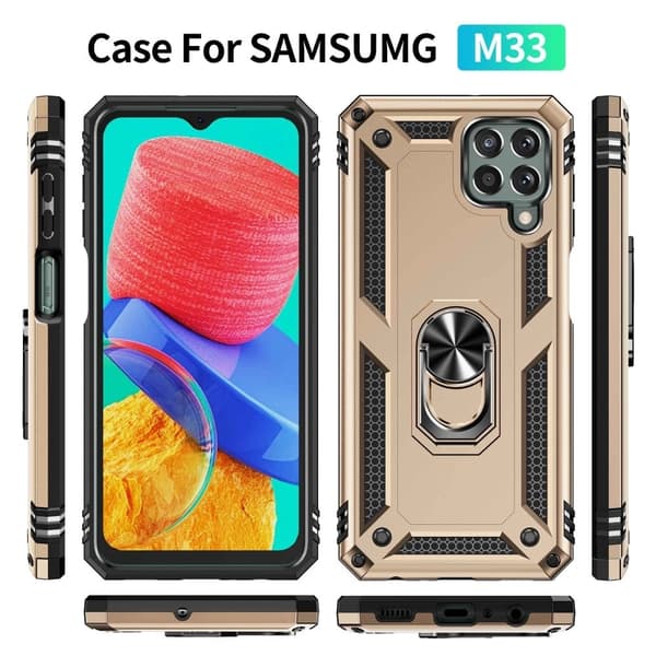 Bofink Combat Samsung Galaxy M33 5g Etui - Gull Gold