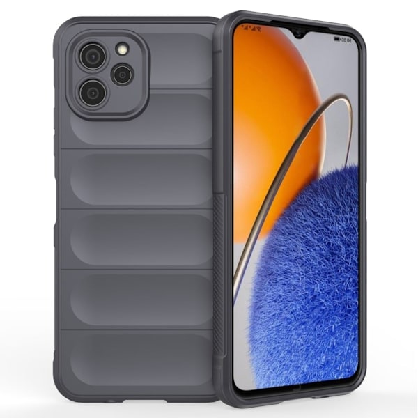 Blødt grebsformet cover til Huawei Nova Y61 - Sølv/Grå Silver grey