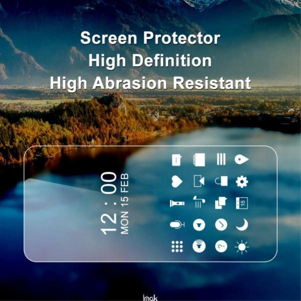 IMAK ARM ultraklar skærmbeskyttelse til Realme Narzo 50 / Realme Transparent