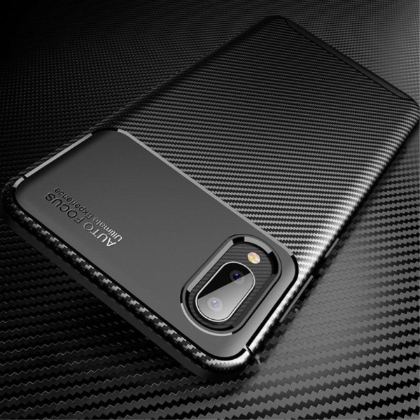 Carbon Shield Samsung Galaxy A02 cover - Sort Black