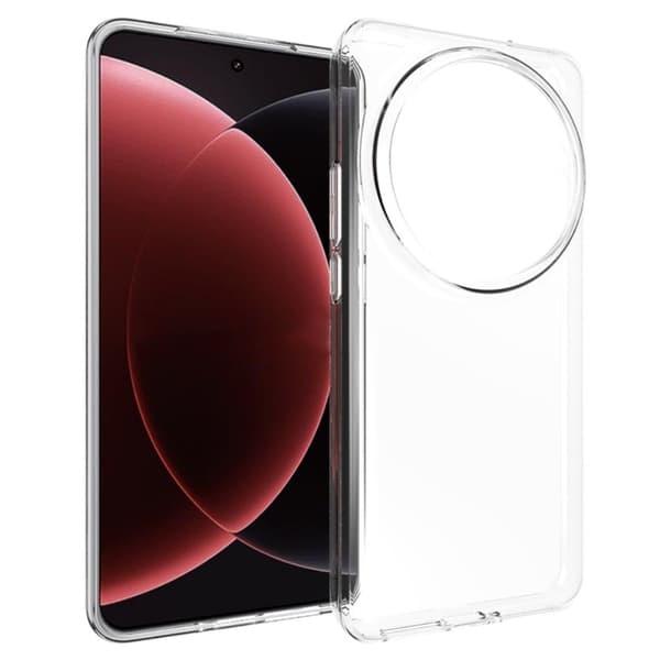 Xiaomi 15 Ultra Clear Telefonskal Vattenstämpelresistent Flexibelt bakstycke Transparent