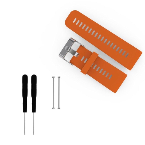 Garmin Vivoactive HR Miljövänligt silikon klockband - Ljus orange Orange