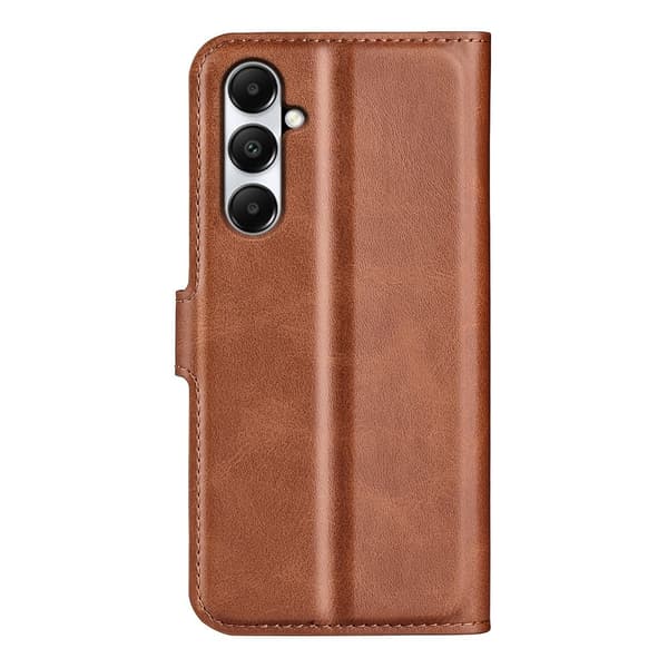 Lompakko Nahkakotelo For Samsung Galaxy A05s - Vaalean Ruskea Brown
