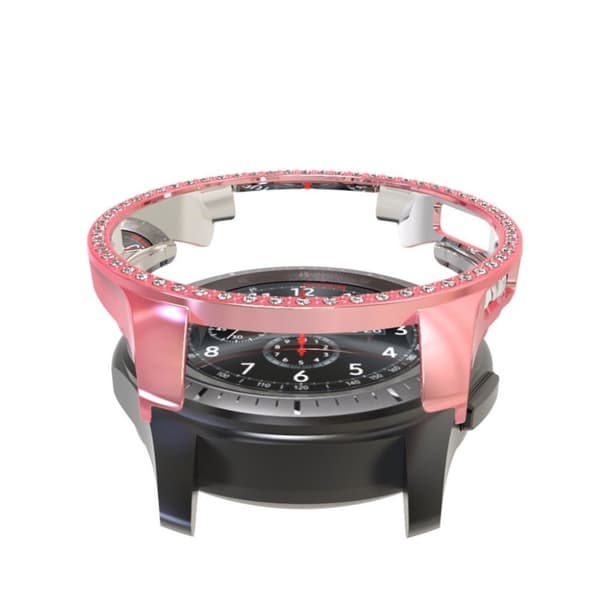 Samsung Galaxy Watch (46mm) rombformad dekorram - Rosa Rosa