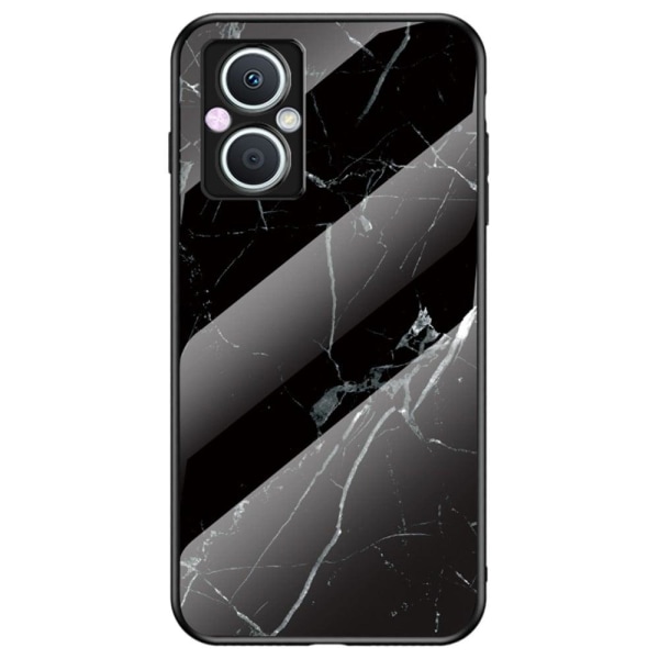 Fantasy Marble OnePlus Nord N20 5G Suojakuori - Musta Marble Black