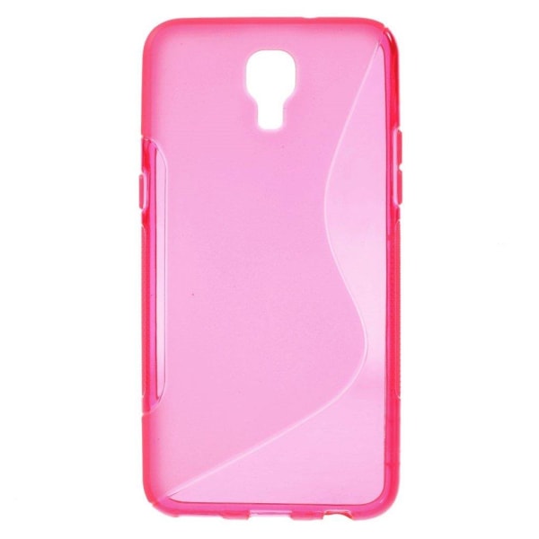 Lagerlöf LG X Screen cover med s-kurvet mønster - Hot Pink Pink