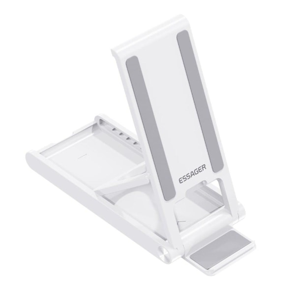 ESSAGER Universal desktop phone stand - White White
