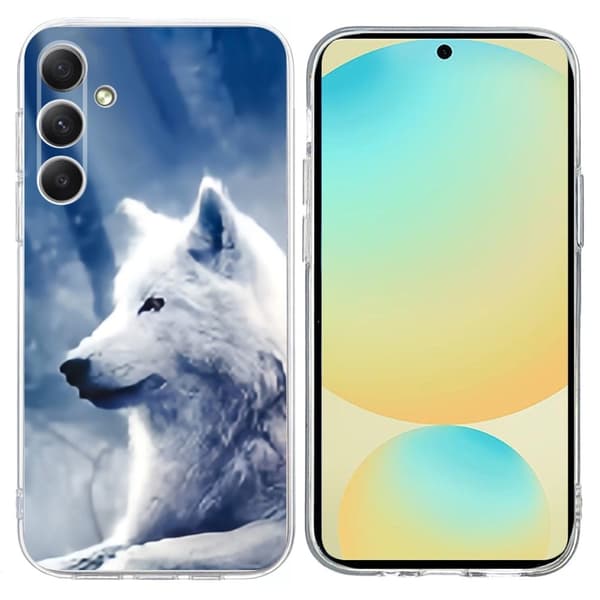 Vibe Samsung Galaxy A56 deksel - Hvit Ulv White