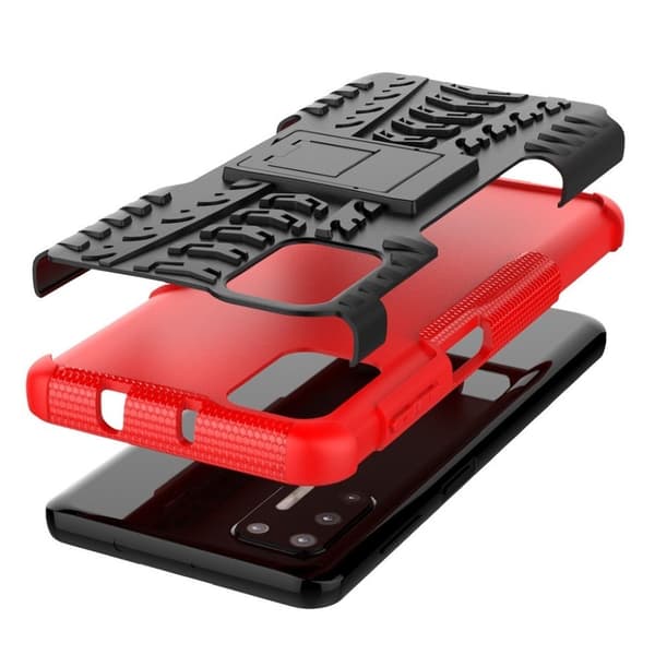 Offroad Motorola Moto G9 Plus kotelot - Punainen Red