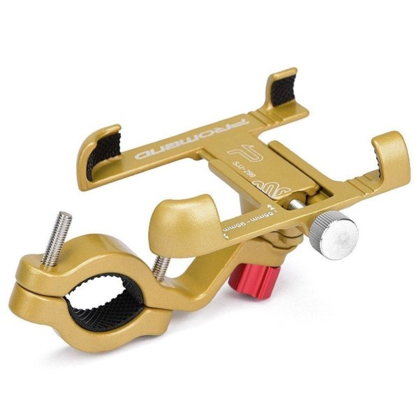 Bicycle mount 360 degree mount handlebar - Gold Gold