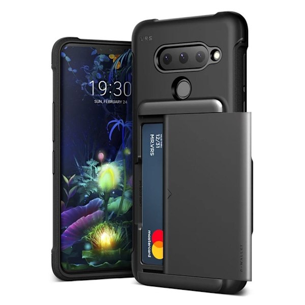 VRS Design Damda Glide Shield for LG V50 - Stål Sølv Silver grey