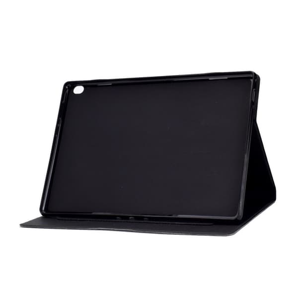 Lenovo Tab M10 stilfuldt mønster læderetui - Stjernehimmel Multicolor