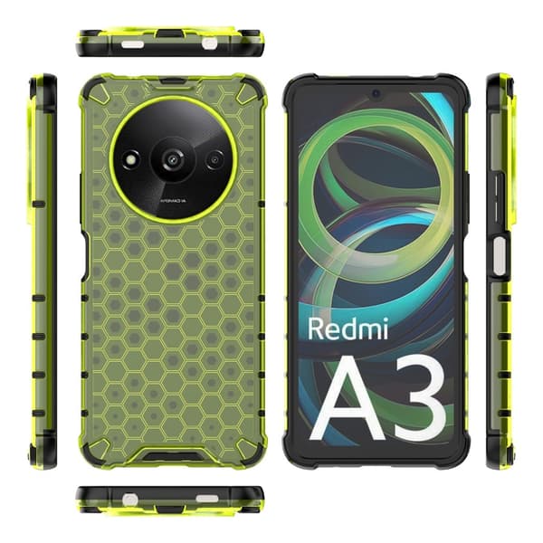 Bofink Honeycomb Xiaomi Redmi A3 kotelot - Vihreä Green