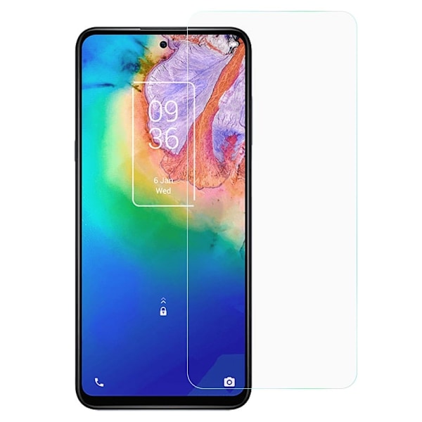 0.3mm karkaistua lasia TCL 20 5G näytönsuojat Transparent