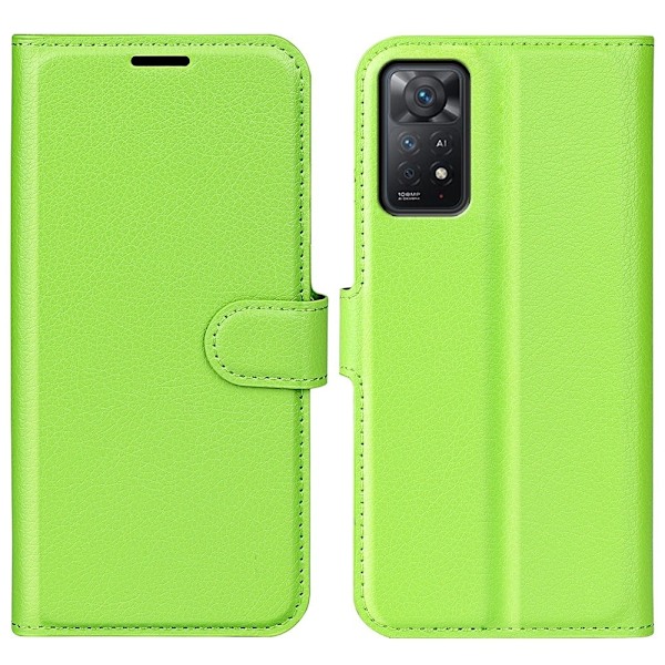 Classic Xiaomi Redmi Note 11S 5G / Xiaomi Redmi Note 11 Pro fodral - Grön Grön