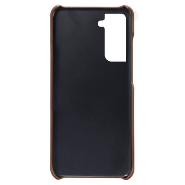 Dual Card Suojakotelo Samsung Galaxy S22 Plus - Ruskea Brown