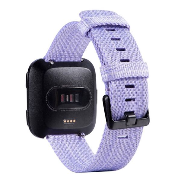 Fitbit Versa nylon replacement urrem - Lilla Purple