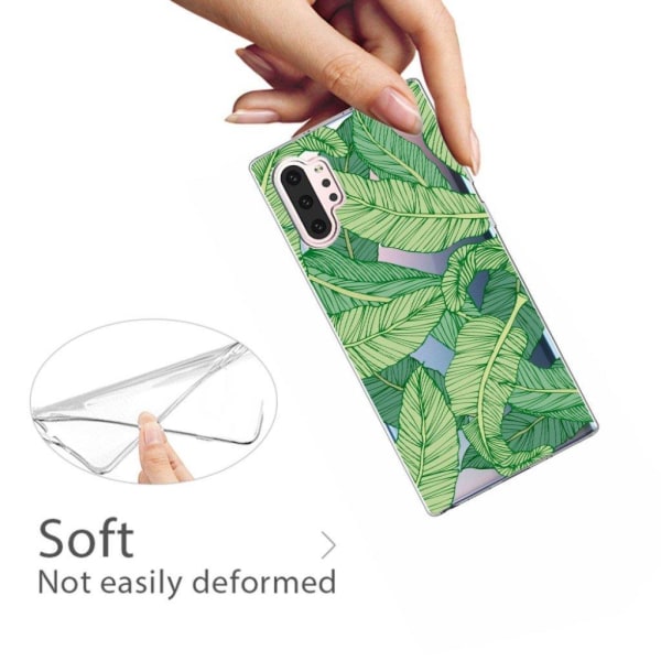 Deco Samsung Galaxy Note 10 Pro kuoret - Banaanilehdet Green