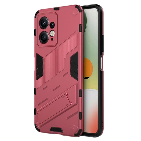 Stødsikker Hybrid Cover med A Moderne Touch til Xiaomi Redmi Note 12 - Rose Pink