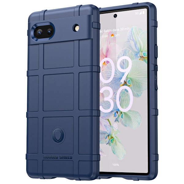 Rugged Shield Etui Google Pixel 6a - Blå Blue