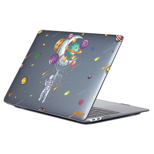 HAT PRINCE MacBook Pro 14 M1 / M1 Max (A2442, 2021) rymdmänniska mönster stilskydd - Ballonger multifärg