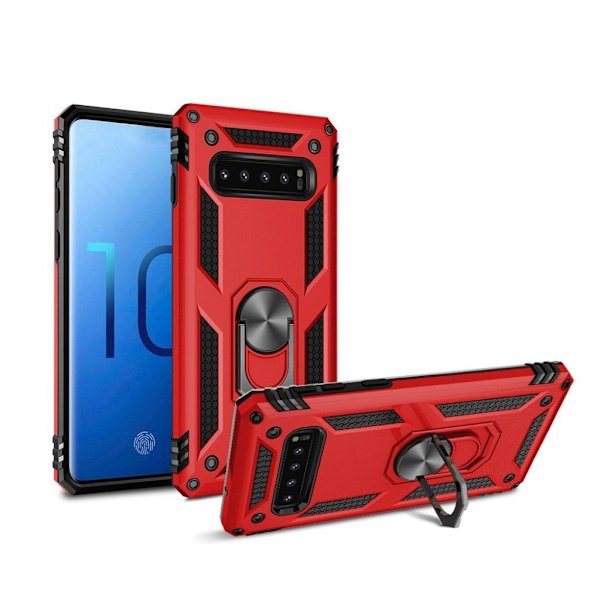 Bofink Combat Samsung Galaxy S10 kuoret - Punainen Red