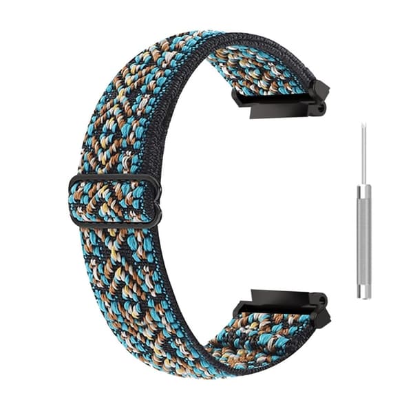 Amazfit T-Rex 2 nylonklokkerem i etnisk stil - Brun Brown