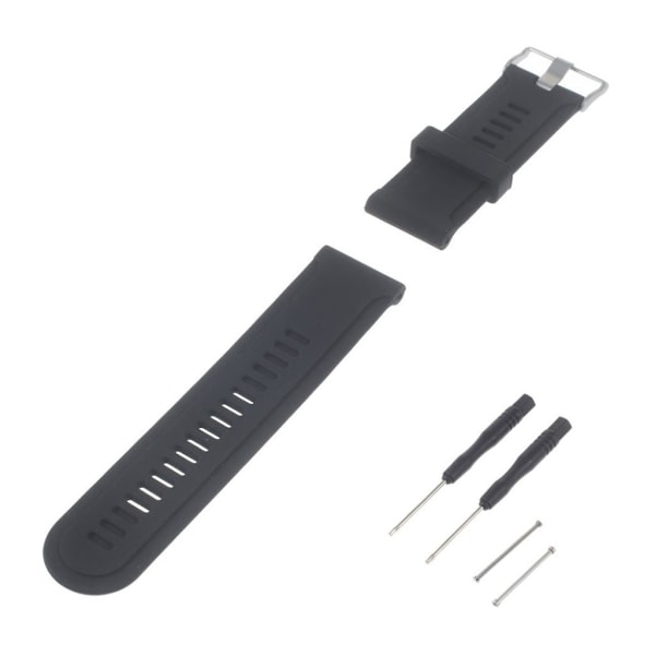 Garmin Fenix 3 smart silikonerem - Sort Black