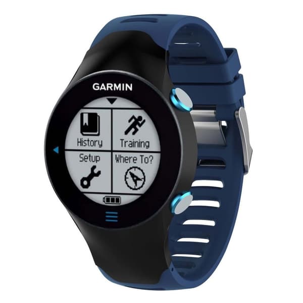 Garmin Forerunner 610 silikoneurrem - mørkeblå Blue