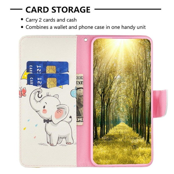 Wonderland Samsung Galaxy A54 fodral -Rosa Rosa