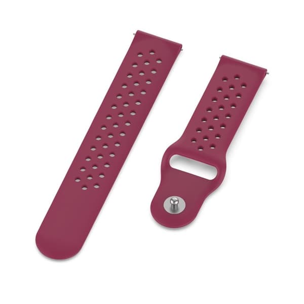 Huawei Watch GT 2 42mm elegant silikone urrem - Vinrød Red