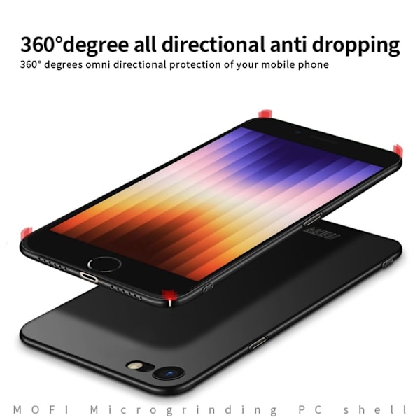 MOFi Slim Shield iPhone Se (2022) / Se 2020 / 8 / 7 Fodral - Röd Röd