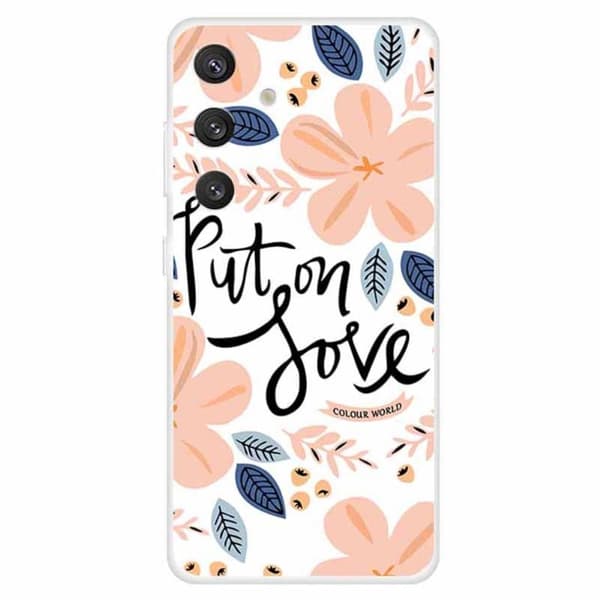 Imagine Samsung Galaxy S24 Plus deksel - Ta På Deg Kjærlighet Pink