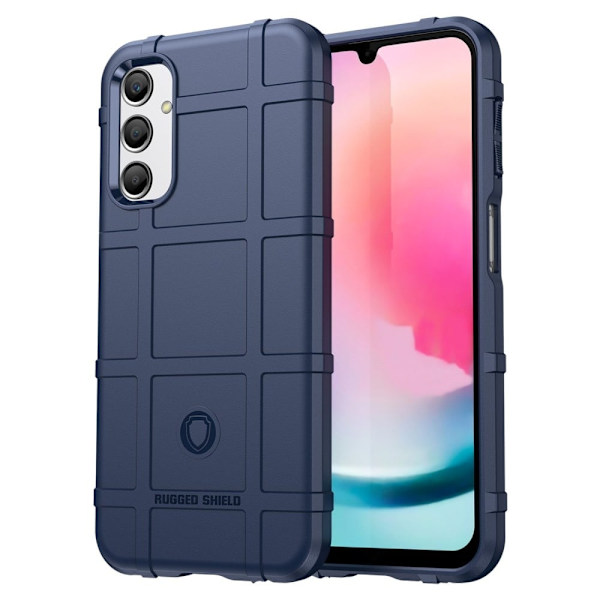 Rugged Shield Samsung Galaxy A24 4G skal - Blå Blå