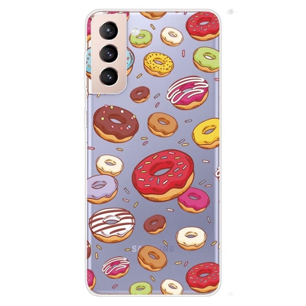 Deco Samsung Galaxy S22 Plus Suojakotelo - Doughnut Multicolor